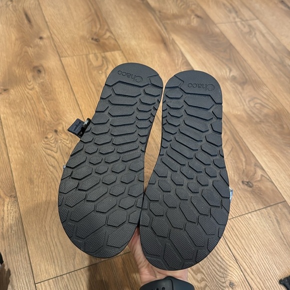 Chaco Women’s Lowdown Slidesandal Faded Blue Fog Tie-Dye Straps Size 7 - Picture 4 of 8